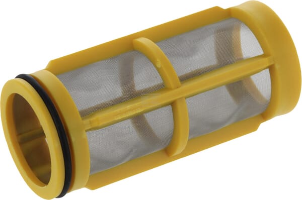 Filtereinsatz 80 mesh gelb mit O-Ringen