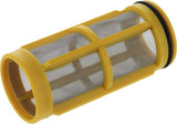 Filtereinsatz 80 mesh gelb mit O-Ringen