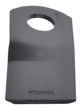 Mähmesser rechts 105x47x4 mm, Bohrung Ø 20,50 mm, geeignet für Kuhn, 25er-Packung
