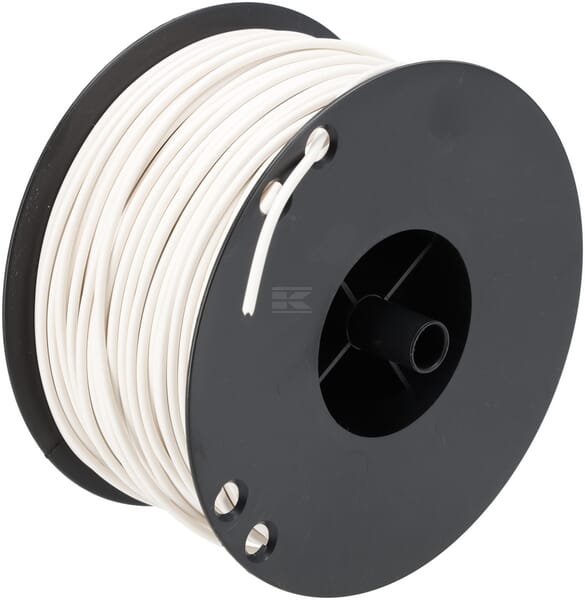 Kabel 1 x 1,5 mm² weiß 100m