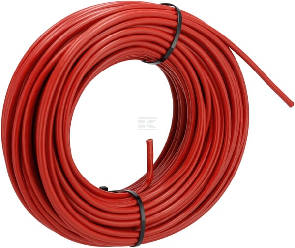 Kabel 1 x 10 mm² rot 50m