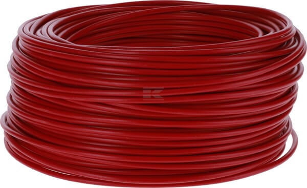 Kabel 1 x 1,5 mm² rot 50m