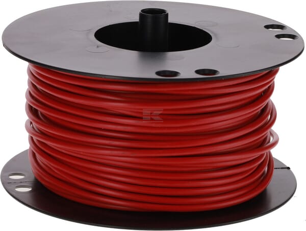Kabel 1 x 2,5 mm² rot 50m