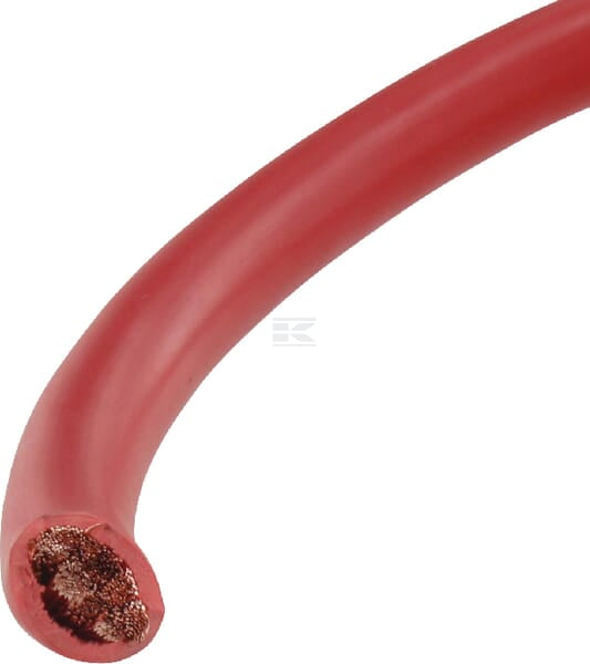 Kabel / Batteriekabel 1 x 50 mm² rot