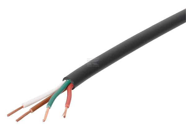 Anhängerkabel PVC 4 x 0,75 mm²