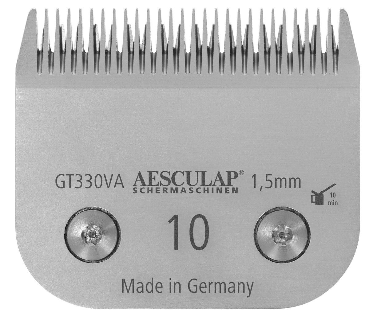 Kerbl Aesculap Scherkopf SnapOn Edelstahl