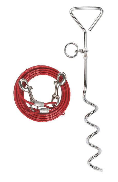 Kerbl Anlegespirale mit Laufleine