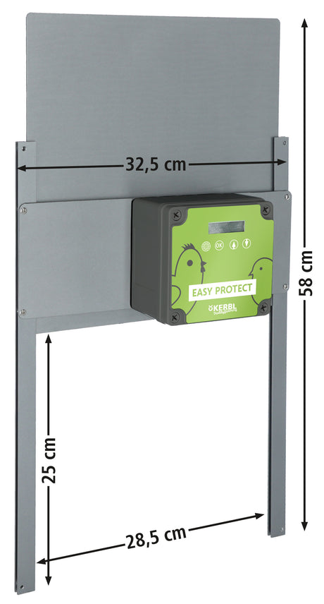 Kerbl Automatische Hühnertür Komplettset EasyProtect