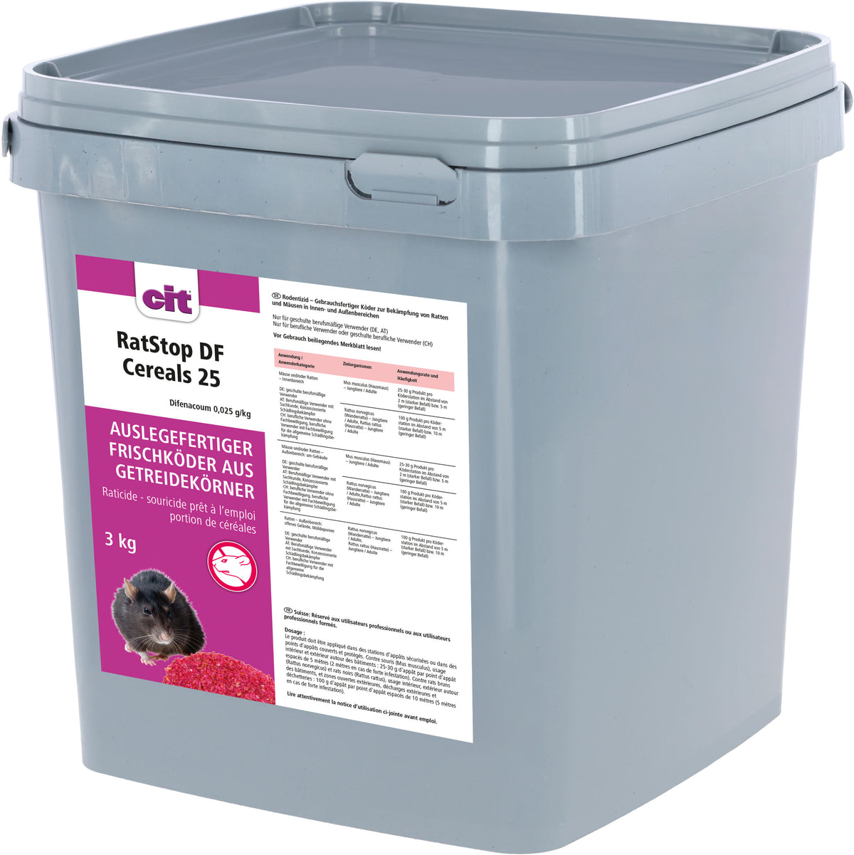 Kerbl cit RatStop DF Cereal 25