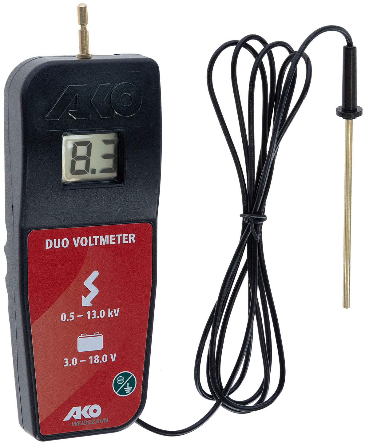 Kerbl Digital-DUO-Voltmeter