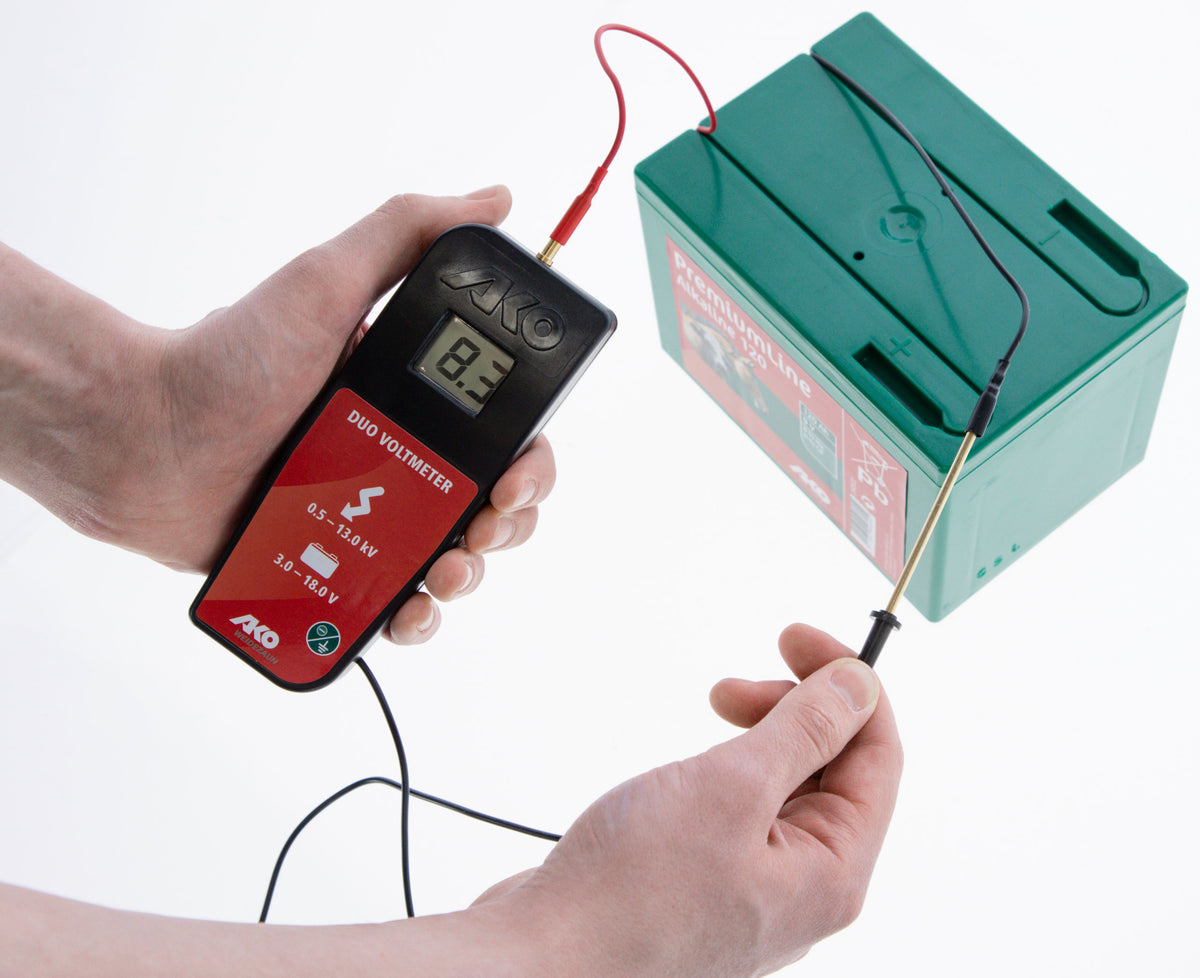 Kerbl Digital-DUO-Voltmeter