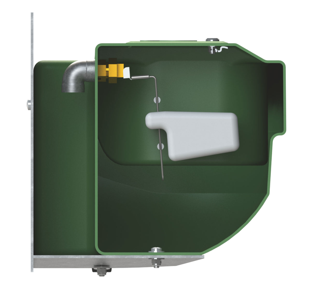 Kerbl Doppel-Schwimmertränke S60