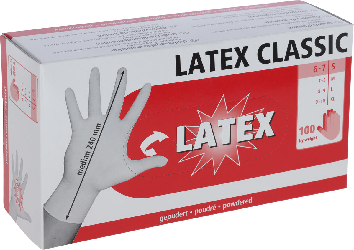 Kerbl Einmalhandschuh Latex Classic