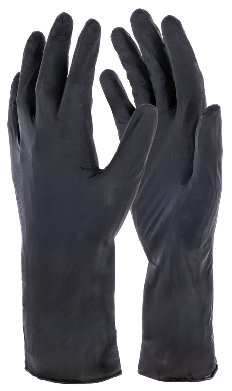 Kerbl Einmalhandschuh Nitril Long Black