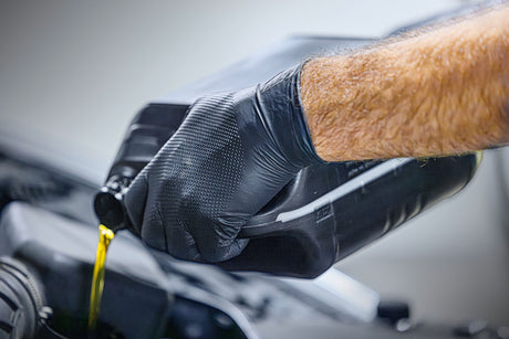 Kerbl Einmalhandschuh X-Grip Black