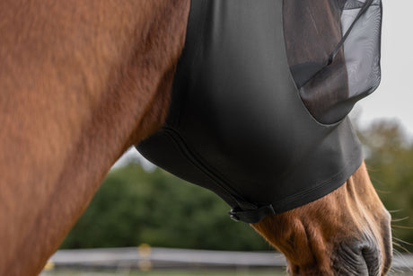 Kerbl Fliegenschutzmaske FinoStretch Zipper