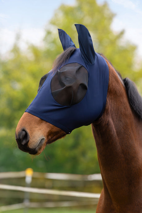 Kerbl Fliegenschutzmaske FinoStretch Zipper