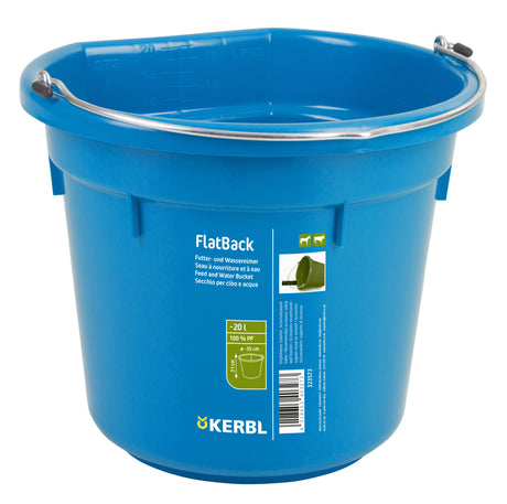 Kerbl Futter- und Wassereimer FlatBack