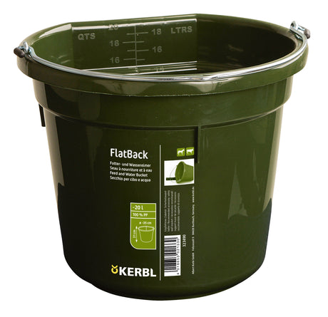 Kerbl Futter- und Wassereimer FlatBack