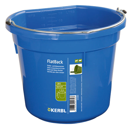 Kerbl Futter- und Wassereimer FlatBack