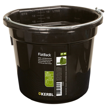 Kerbl Futter- und Wassereimer FlatBack