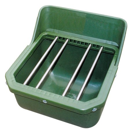 Kerbl Futtertrog mit Metallstäbe