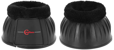 Kerbl Hufglocken Gummi mit Teddy-Fleece