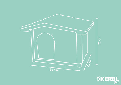 Kerbl Hundehütte Levin
