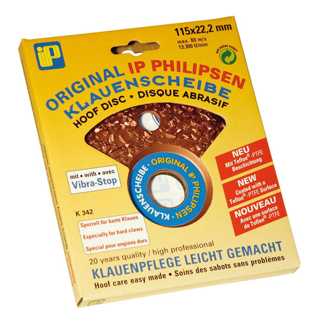 Kerbl IP PHILIPSEN Super-Klauenschleifscheibe