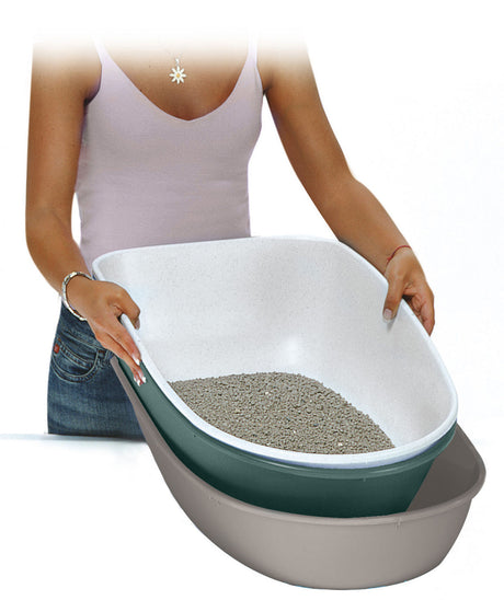 Kerbl Katzentoilette Furba mit Reinigungssieb
