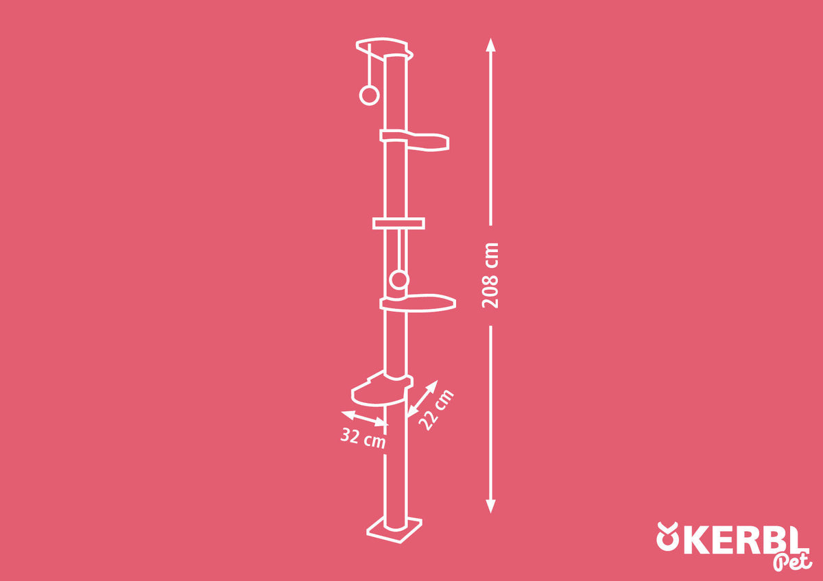 Kerbl Kratzbaum Timber