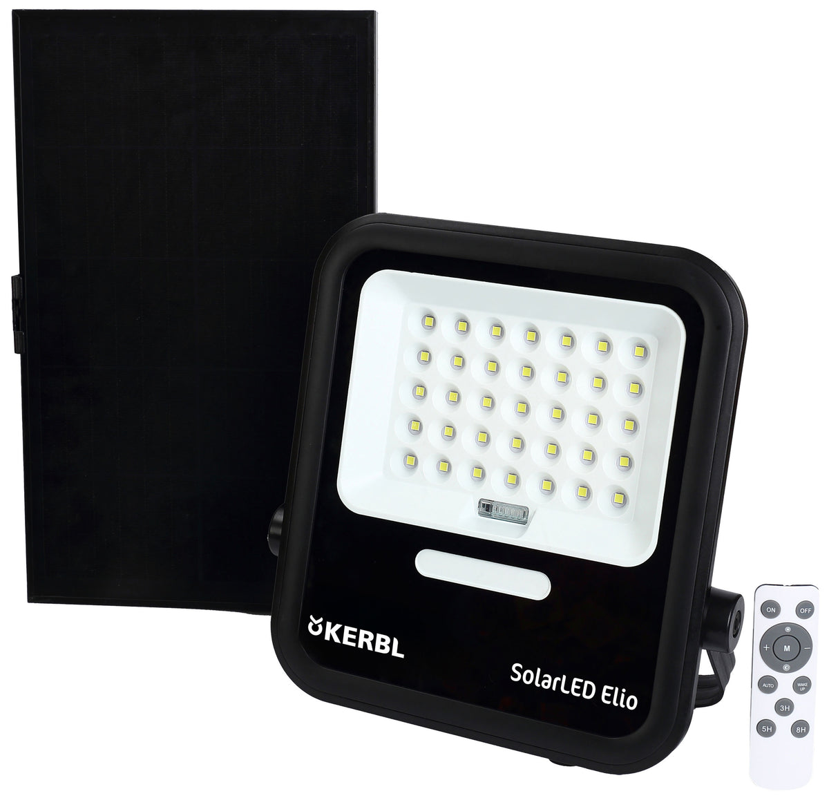 Kerbl LED-Außenstrahler SolarLED Elio