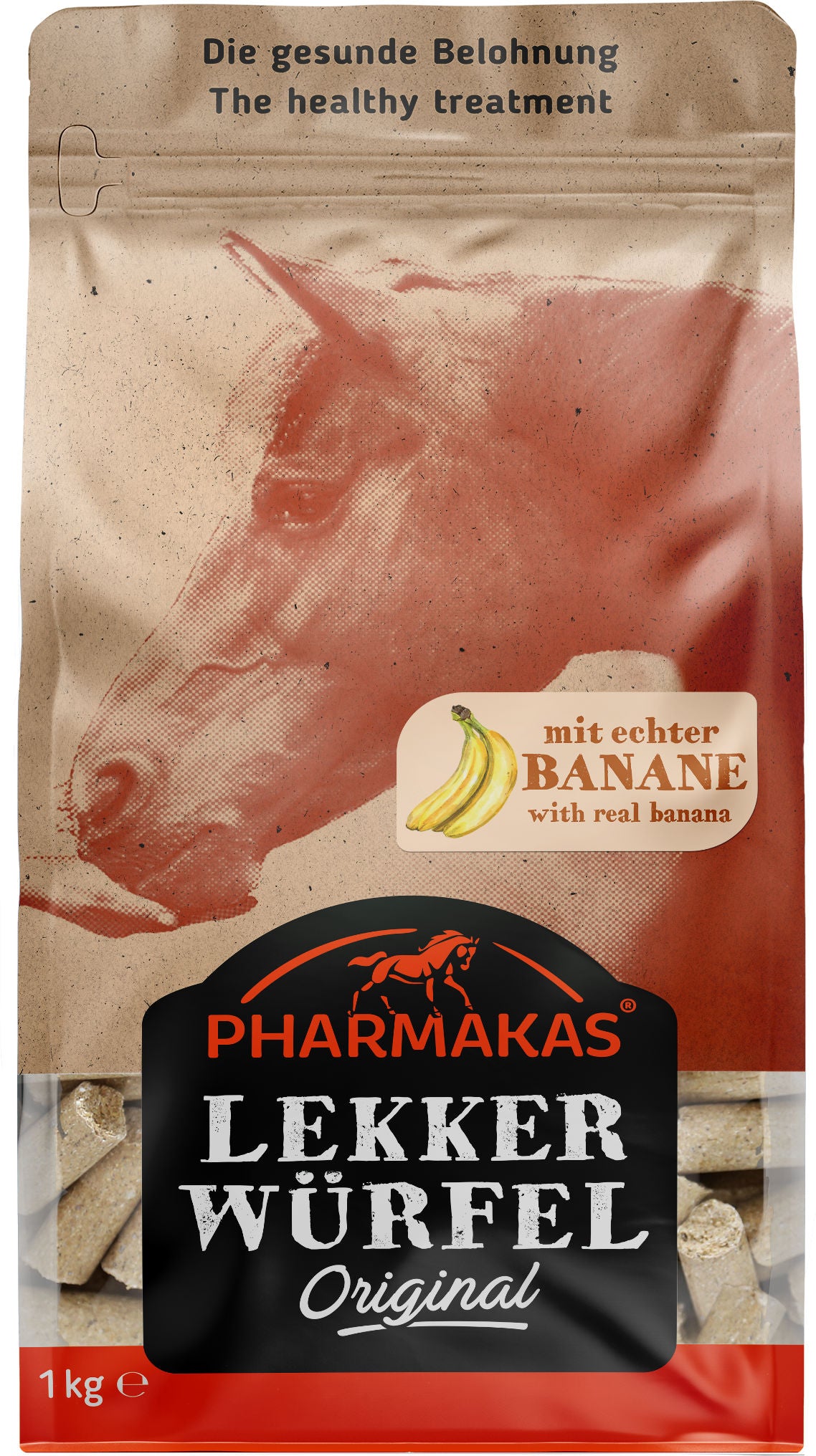 Kerbl Lekkerwürfel Banane