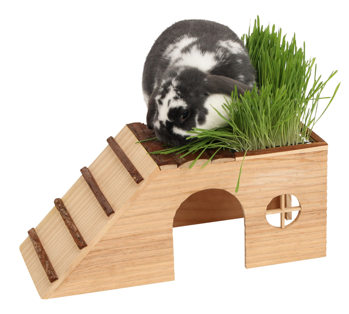 Kerbl Nagerhaus mit Rampe Nature