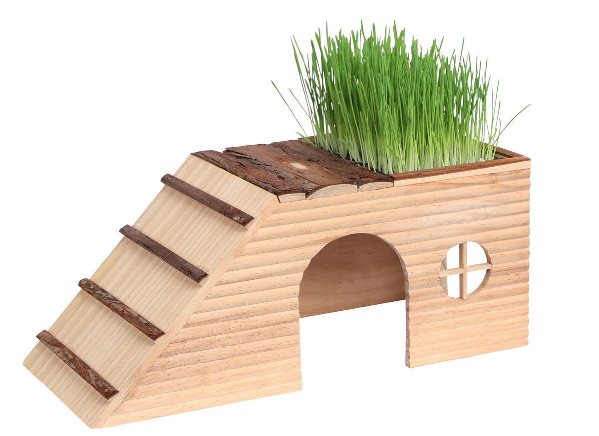 Kerbl Nagerhaus mit Rampe Nature