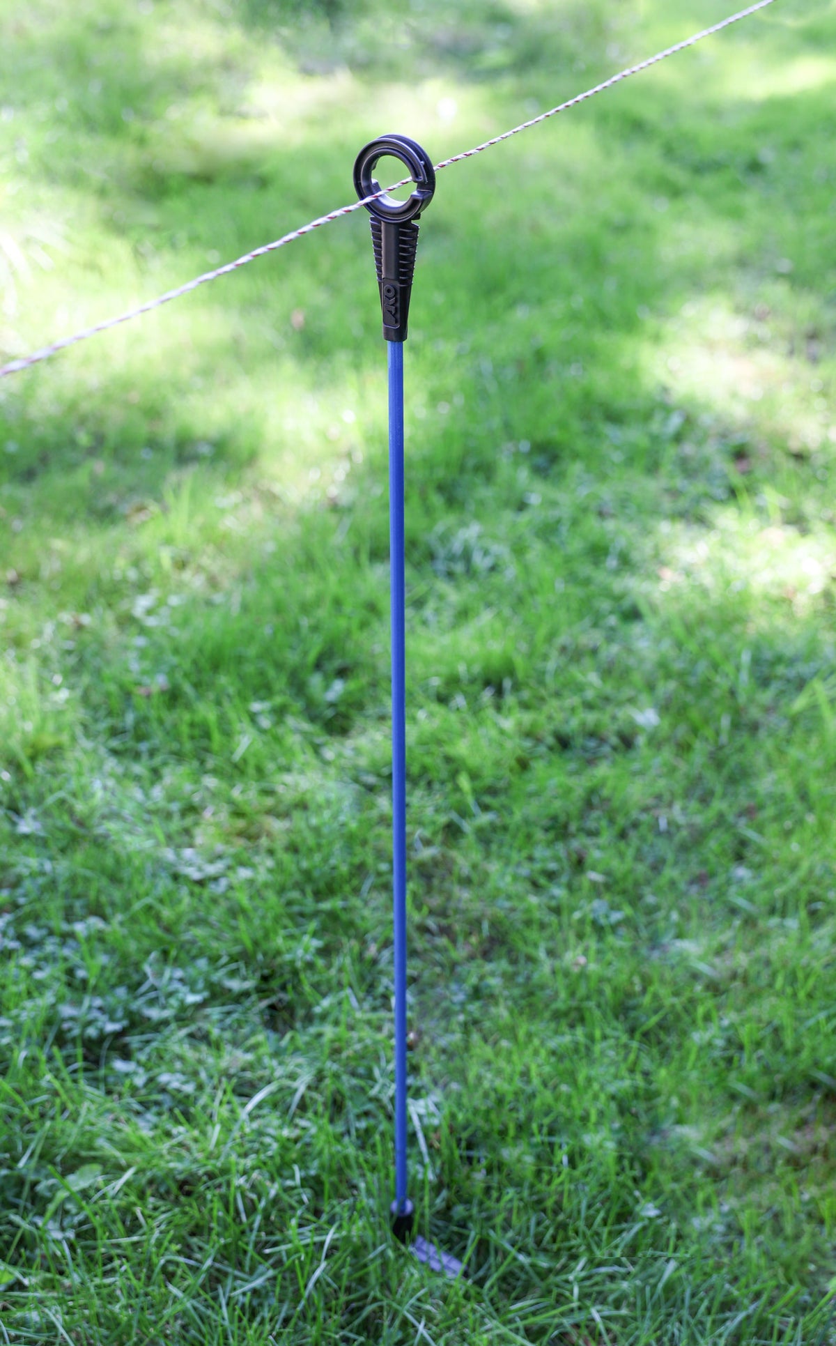 Kerbl Oval-Fiberglaspfahl Premium BLUE