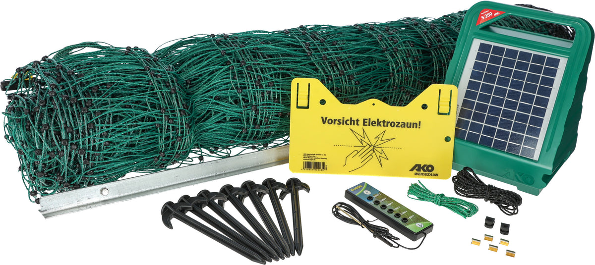 Kerbl PoultryNet All-In-One Kit Solar