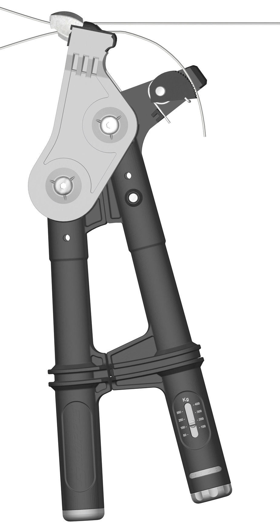 Kerbl Spannzange mit Zugkraftkontrolle