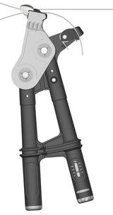 Kerbl Spannzange mit Zugkraftkontrolle