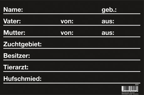 Kerbl Stalltafel