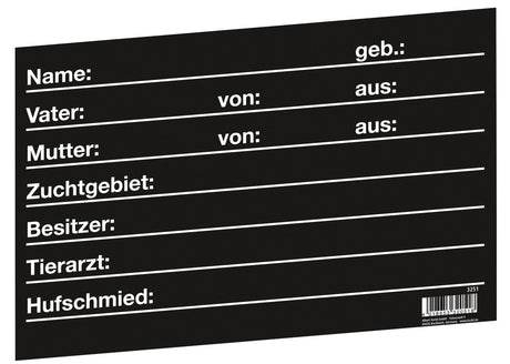 Kerbl Stalltafel