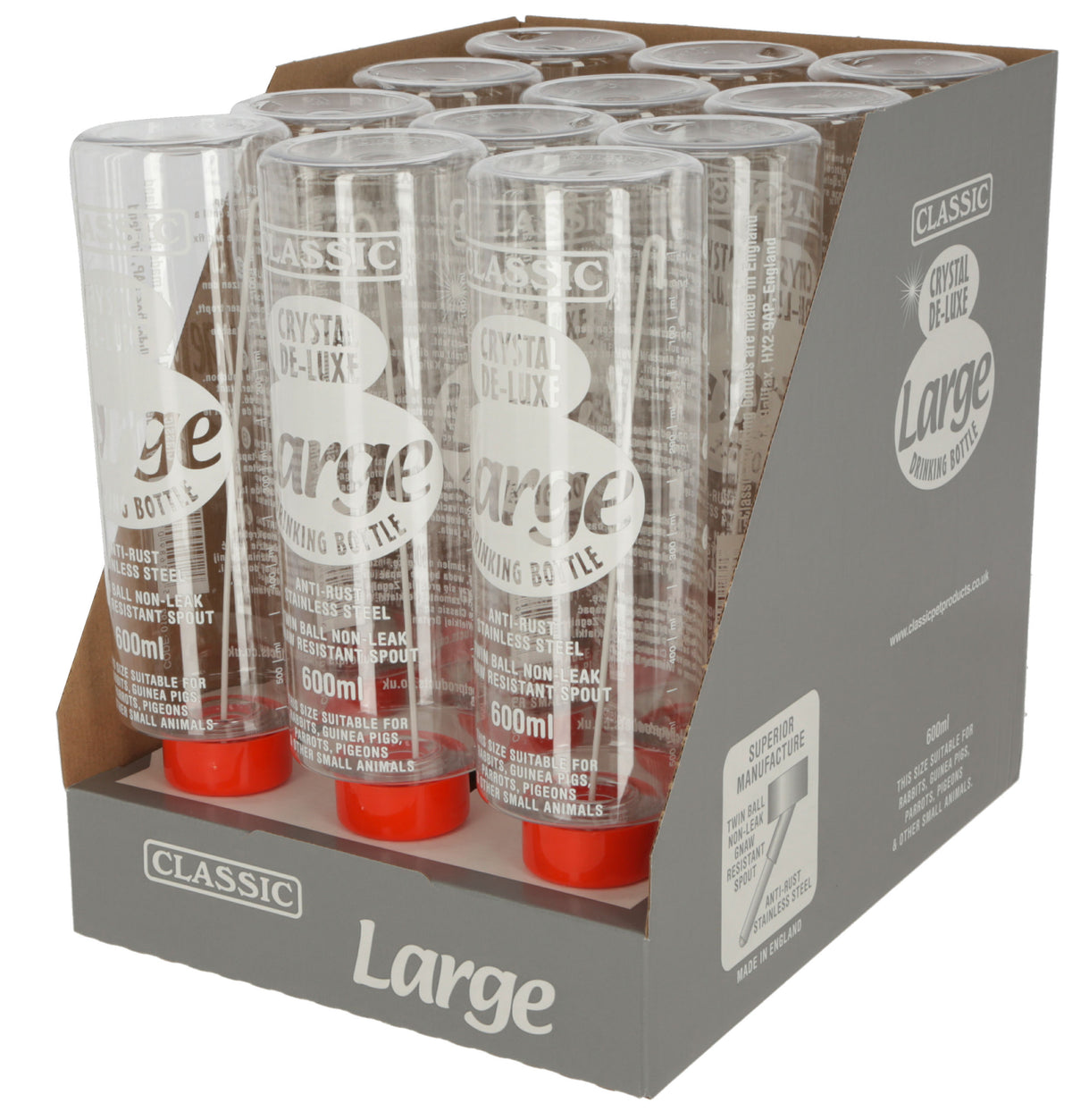Kerbl Trinkflasche Classic de Luxe