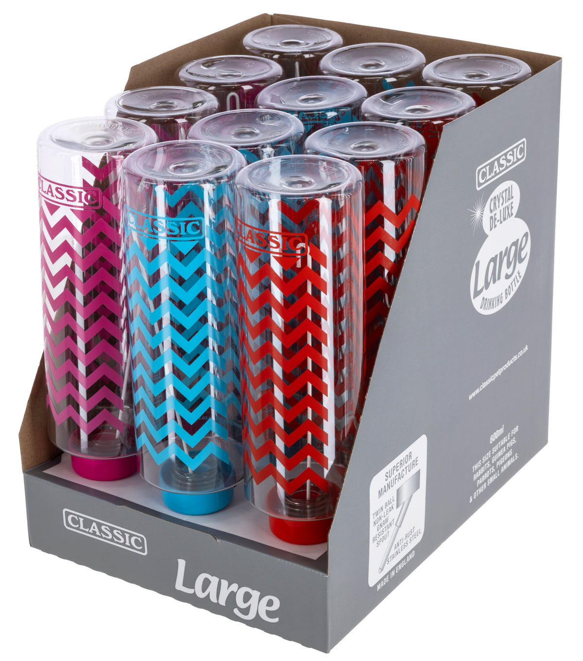 Kerbl Trinkflasche Classic ZIG-ZAG