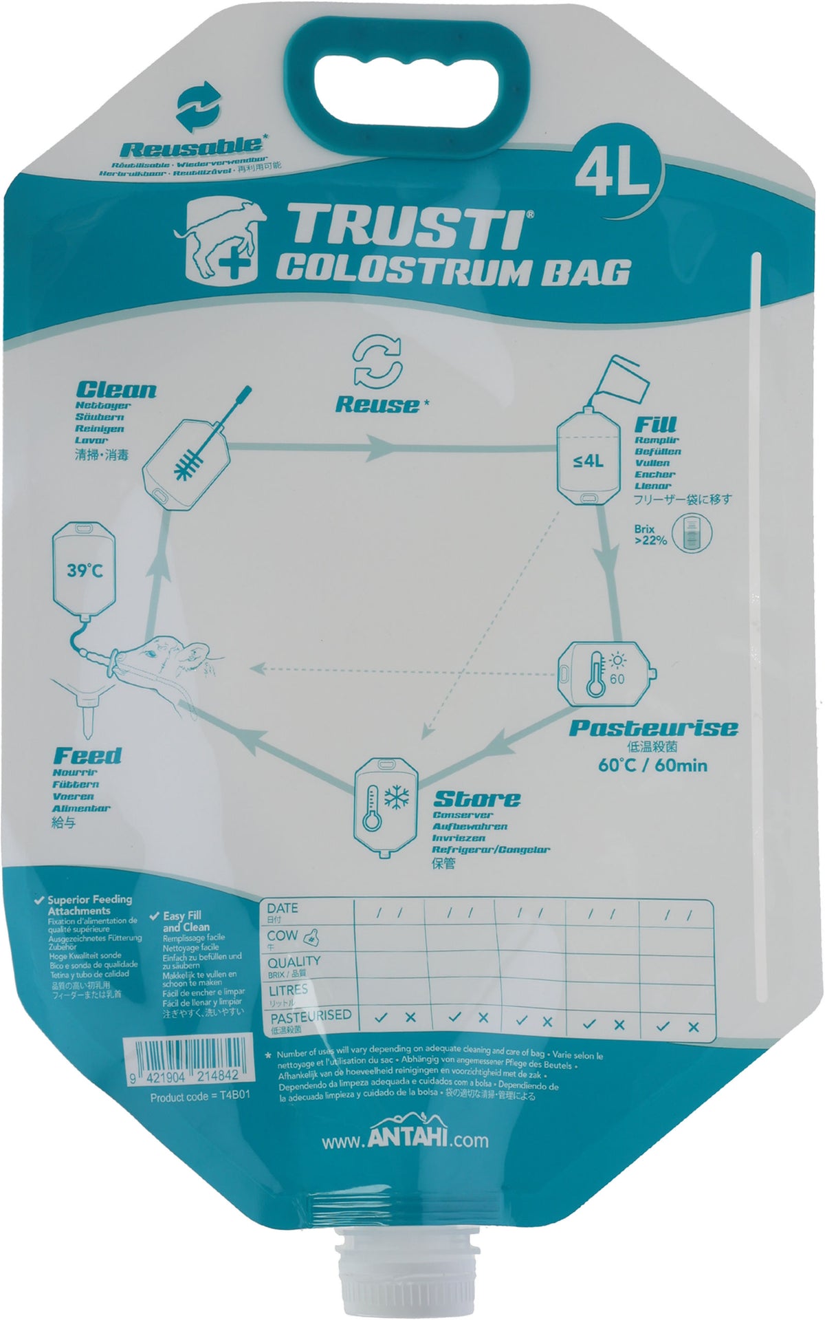 Kerbl Trusti Colostrum Bags