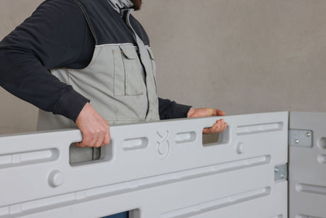 Kerbl Wand für modulare Kälberbox