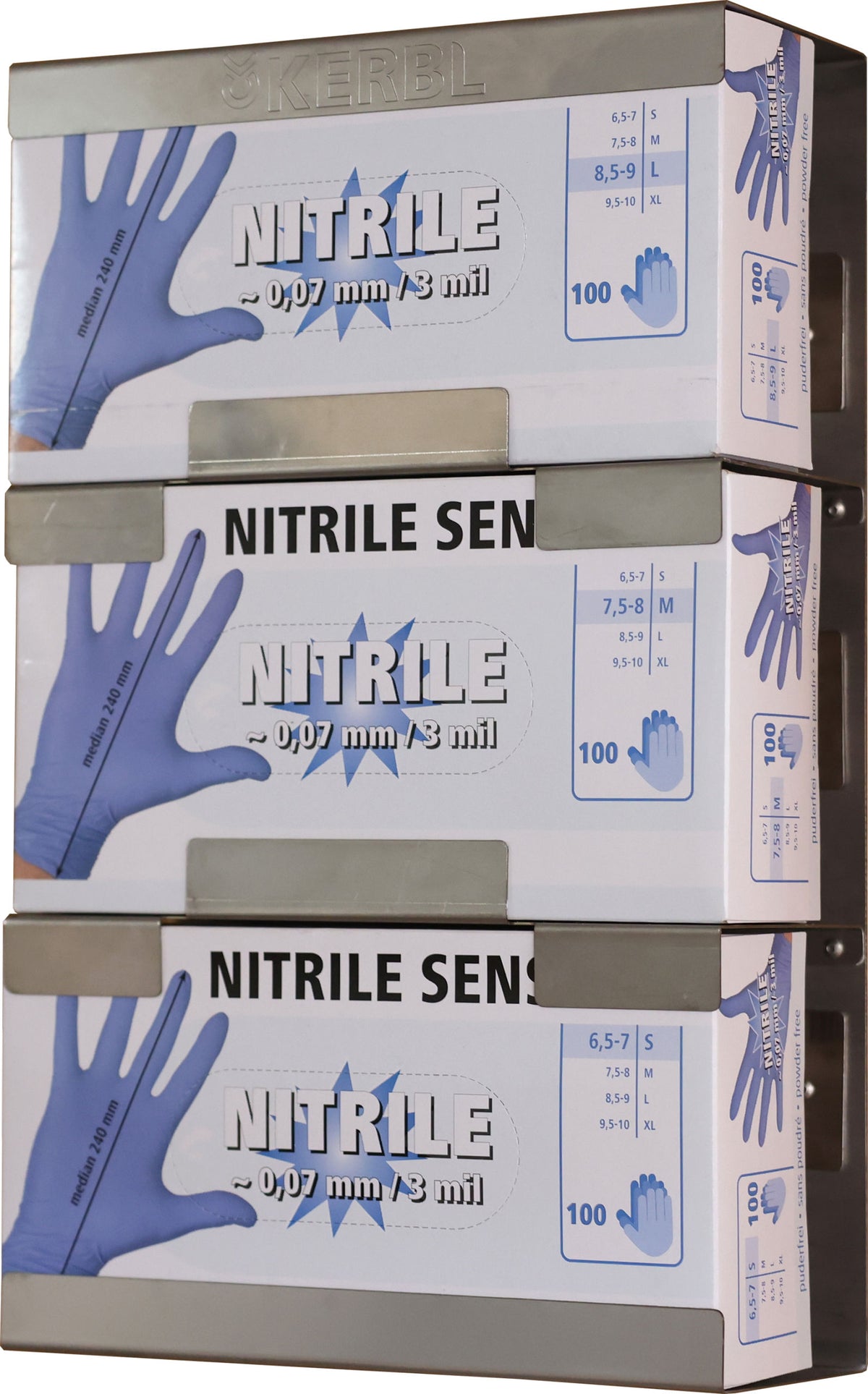 Kerbl Wandhalter für Einmalhandschuhe