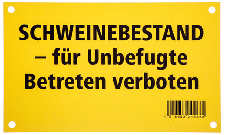 Kerbl Warnschild