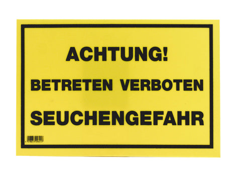 Kerbl Warnschild