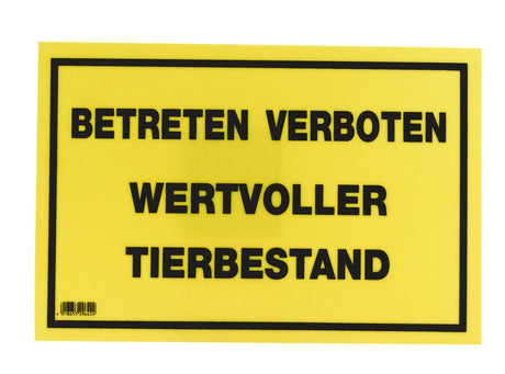 Kerbl Warnschild