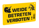 Kerbl Warnschild